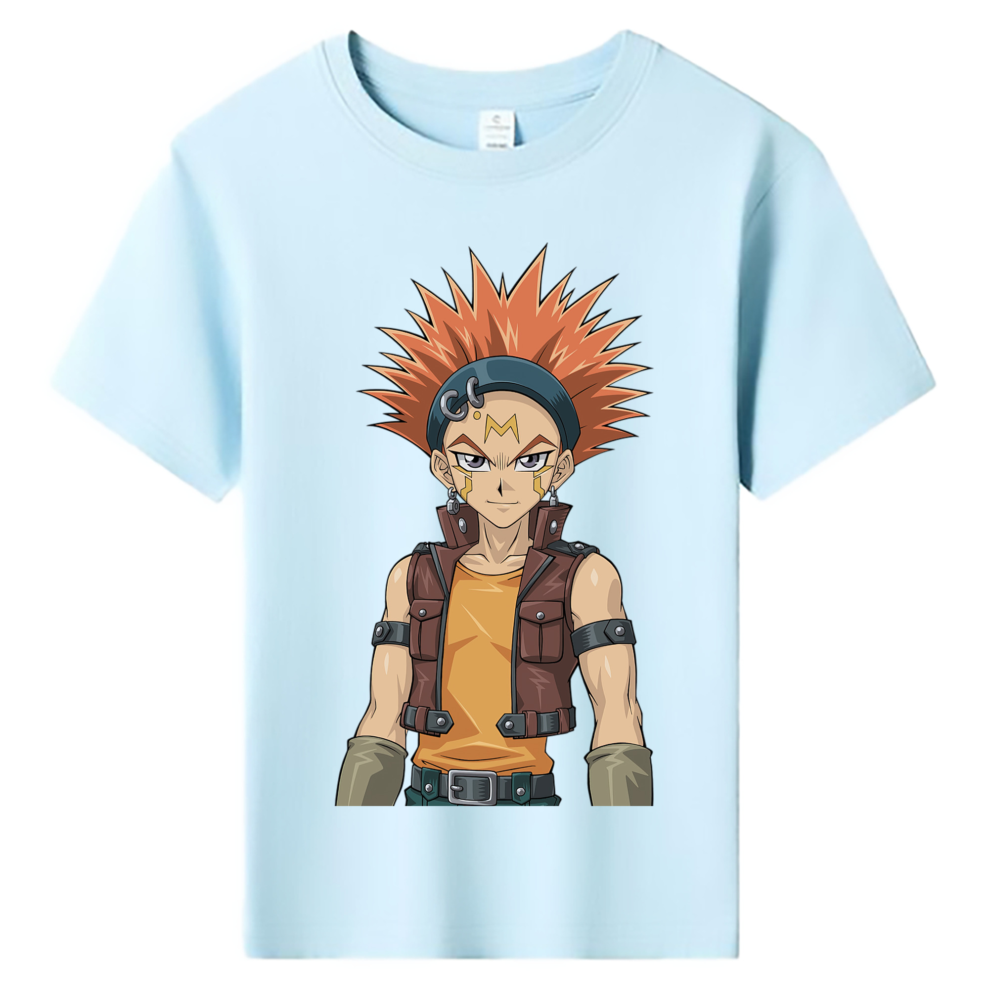 （画像用） 遊☆戯☆王 Yu-Gi-Oh! 綿100％キッズTシャツ（フロントプリント）